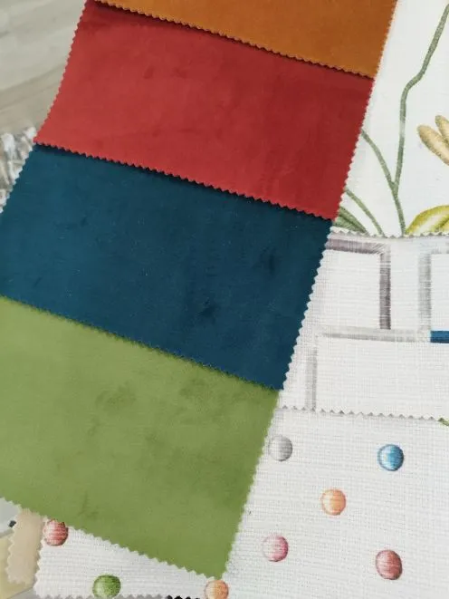 colección de telas florecer